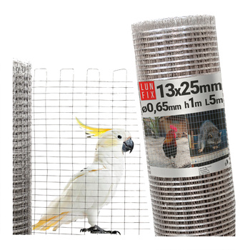 Siatka zgrzew 13*25 fi 0,65 ocynk h1,0m (5mb)