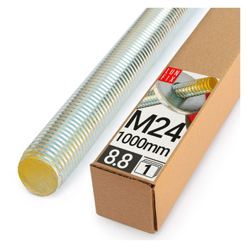 Pręt gwint. 8.8 ocynk M24x1000 (1szt.)