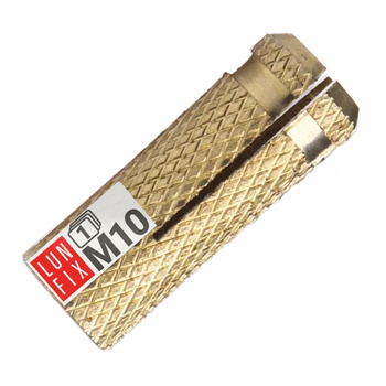 Tuleja mosiężna M10 rozporowa (1szt.)