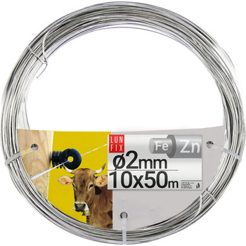 Drut ocynk fi 2 12,6kg 500m 10x50m (1kpl)