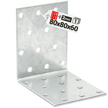 KM12 katownik montazowy 80x80x60x2,0 (1szt.)