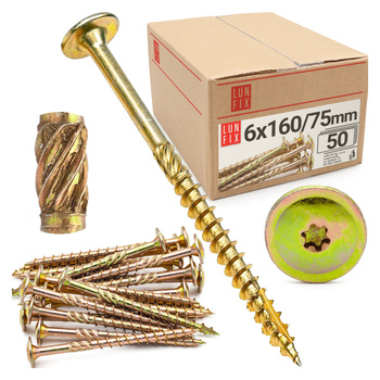 Wkret cies talerzowy 06x160/75 T30 50szt