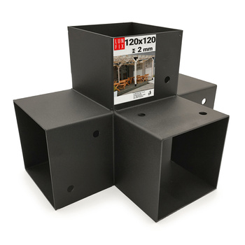 Łącznik belki kwadratowy X 122x226x326x2 (1szt.)