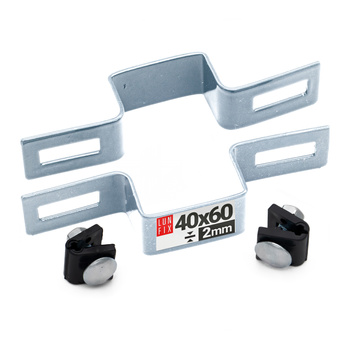 Obejma 40x60 posrednia ocynk komplet (1kpl.)