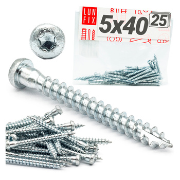 Wkret do lacznikow anchor 5,0x40, T20 25szt