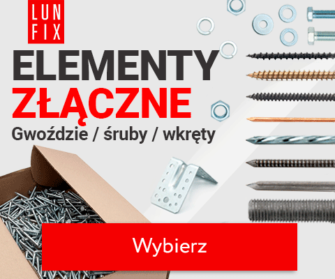 Lun Fix - baner na głównej stronie -elementy-złączne - Gwoździe - śruby -wkręty