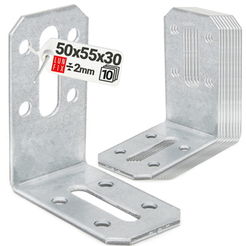 KRD1 katownik reg dwustr 50x55x30x2 (10 szt.)