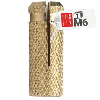 Tuleja mosiężna M06 rozporowa (1szt.)