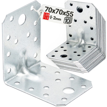 KPL4 katownik z przetlocz. 70x70x55x2,0 (10szt)