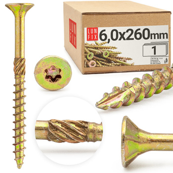 Wkret cies stozk frez 06x260 T30 (1szt.)