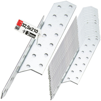 Lacznik krokwiowy 32,5x210 lewy (50 szt.)