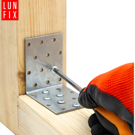 Kątownik montażowy100x100x80x2 KM15 10szt.