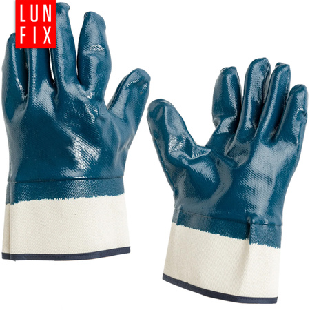 Rękawice olejoodp. grube nitryl 10-XL (12szt)(1op)