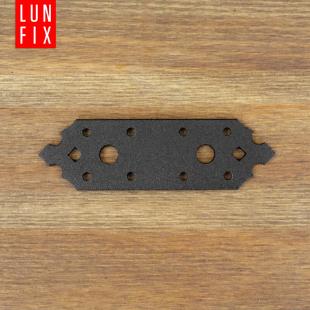 Płytka perforowana ozdobna 160x40x2,5 łącznik płaski SDLP3 1szt.