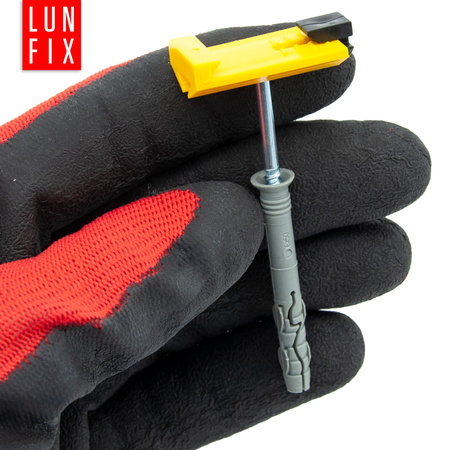 Mocowania listw tynk 100sz+kołki 6x50 100sz (1kpl)