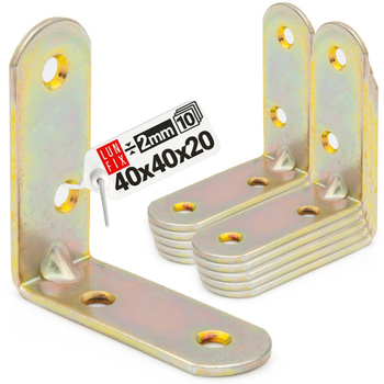 KR4 Katownik krzeslowy 40x40x20x2,0 (10 szt.)