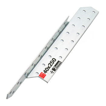 Łącznik krokwiowy LK5 ciesielski 250x40 mm LEWY 1szt.