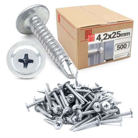 Wkret 012 z lbem podkl 4,2x25 sam 500szt