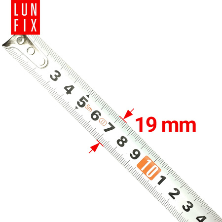 Miara zwijana Elastica, 5m x19mm, plastik 310179