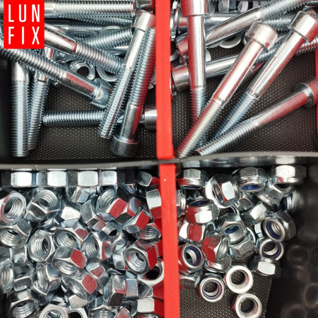 120 stück Sortiment Satz Zylinderkopfschrauben Muttern Unterlegscheiben M6 450 stück Sortiment Satz Zylinderkopfschrauben Muttern Unterlegscheiben M8