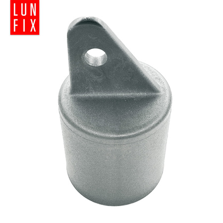 Nasadka wspornik słupa podporowego fi43mm szary