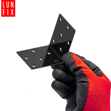 Kątownik montażowy czarny 60x60x40x2 10szt.