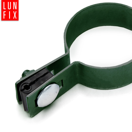 Obejma pośrednia fi42mm do paneli ZIELONA zestaw