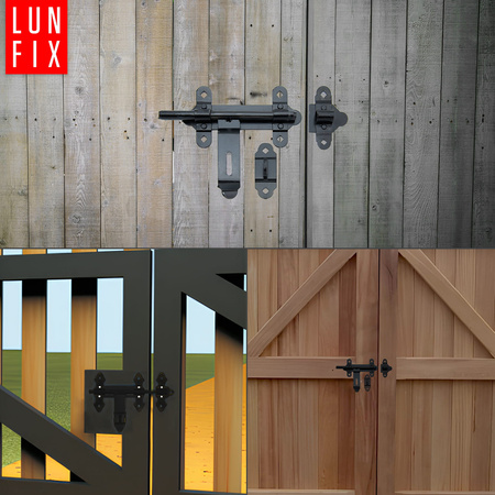 Zasuwa bramowa 250, czarna ZR2 (1szt.)