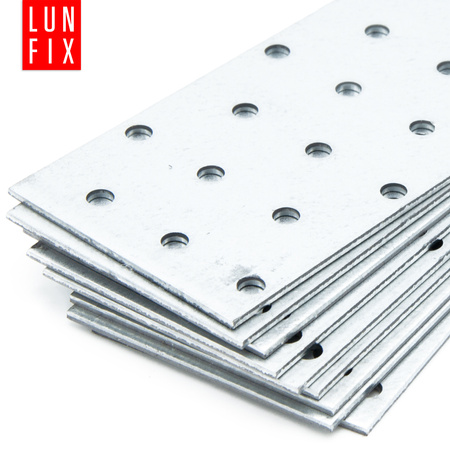 Płytka perforowana 60x240x2  łącznik ciesielski płaski 10szt.