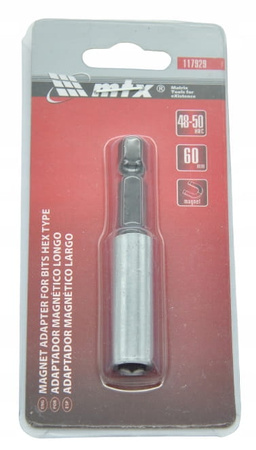 Uchwyt do bit grot magn. 1/4"x60mm 117929 (1szt.)
