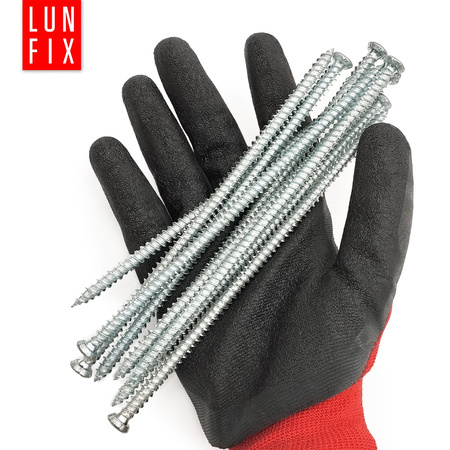 Wkręty do ościeżnic drzwi i okien 7,5x152mm ocynkowane 100szt.