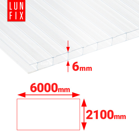 Poliweglan komor 6,0*2100*6000mm (1szt.)