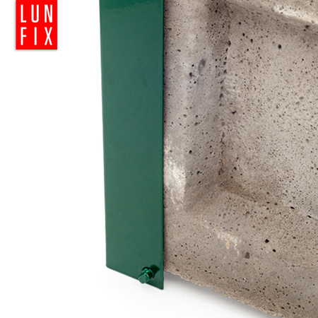 Mocowanie do podmurówki 55x250 ZIELONY (1szt.)