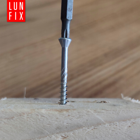 Wkręty tarasowe nierdzewne 5x40mm do deski tarasowej 200szt.