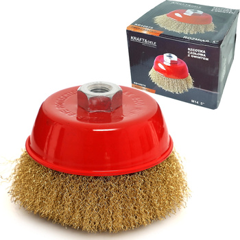 Szczotka do szlifierek 125mm MTX 746069 (1szt.)