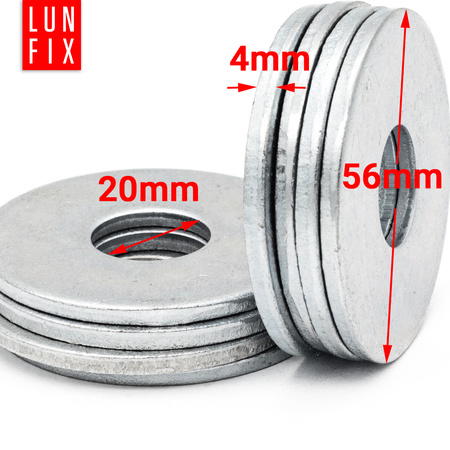 Podkładka okragla Pow ZN DIN9021 M18 (1kg)