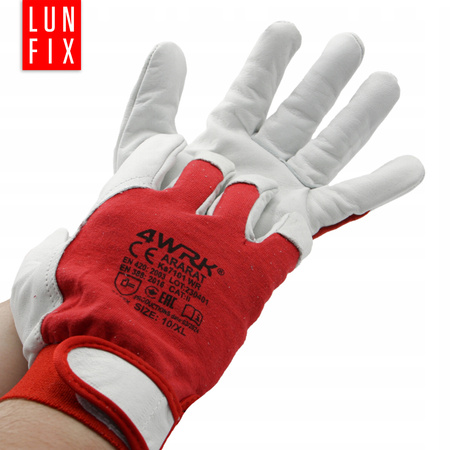 Rękawice rob. monterskie skóra 10-XL (1szt.)