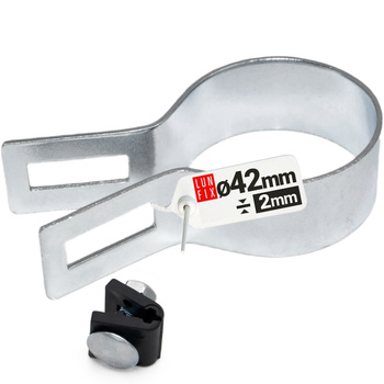 Obejma fi42 koncowa OCYNK komplet (1kpl.)