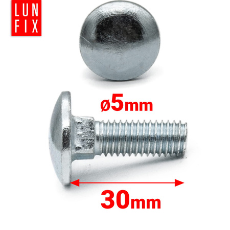 Śruba zamkowa OC 4.8 05x030 (1kg)