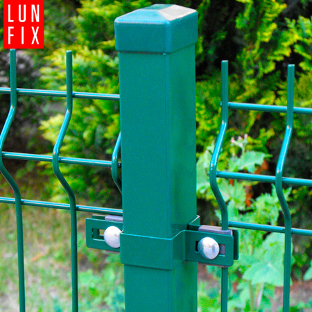Słupek ogrodzeniowy 60x40 LUNBERG 60x40x2000 1,3mm grubości, zielony 200cm 2m