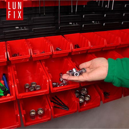 Kuweta warsztatowa czerwona 120x77x60 1szt.