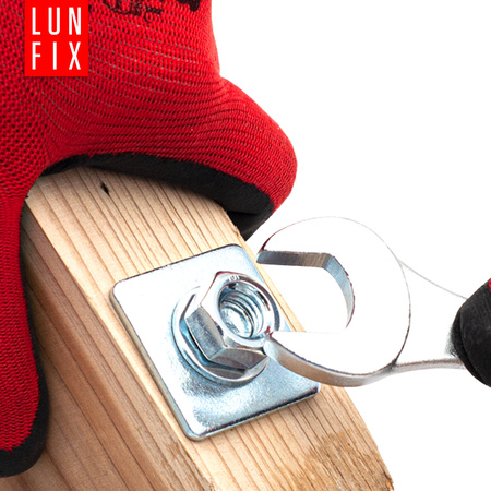 Podkładka kwadrat ocynk M10-30x30x3 (1szt.)