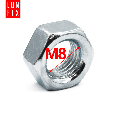 Nakrętka DIN 934 M08 kl 8 ocynk (20szt)