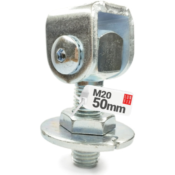 ZRS20 Zawias regul do wspawywania M20x50mm (1szt.)