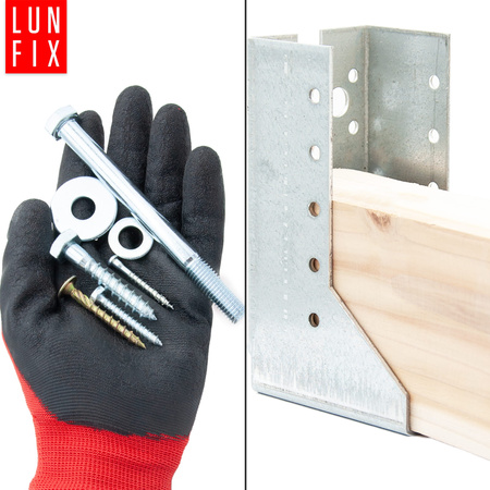 WBZ80 Wieszak belki zagięty 80x120 mm (1szt.)