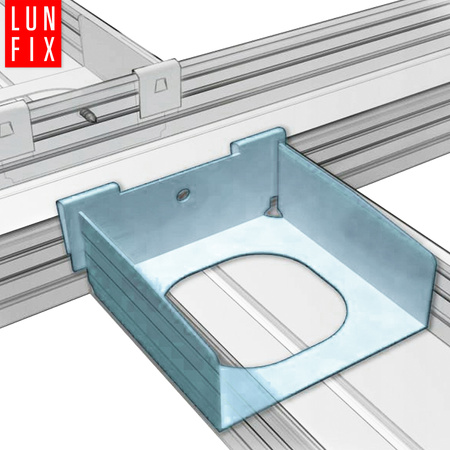 Łącznik poprzeczny jednostronny CD60 (100szt)