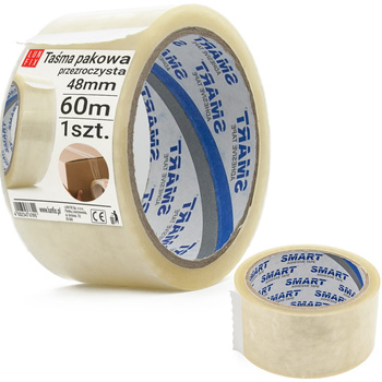 Taśma transp akryl Smart 48mm/60m 571/AS02 (1szt)