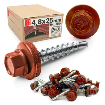 Wkret sam EPDM 4,8x25 8004 miedziany (250szt.)