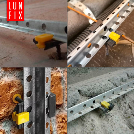 Uchwyt listwy tynkarskiej GV kpl.100 szt. (1szt.)