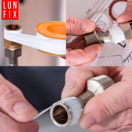 Taśma uszczelniające do gwintów 19mm 10m 10szt.